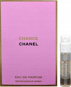 chance eau de parfum spray 0.05 oz x 2 vial by chanel for women lot of 2