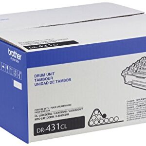 Brother Printer DR431CL Drum Unit-Retail Packaging, White