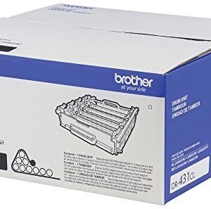 Brother Printer DR431CL Drum Unit-Retail Packaging, White