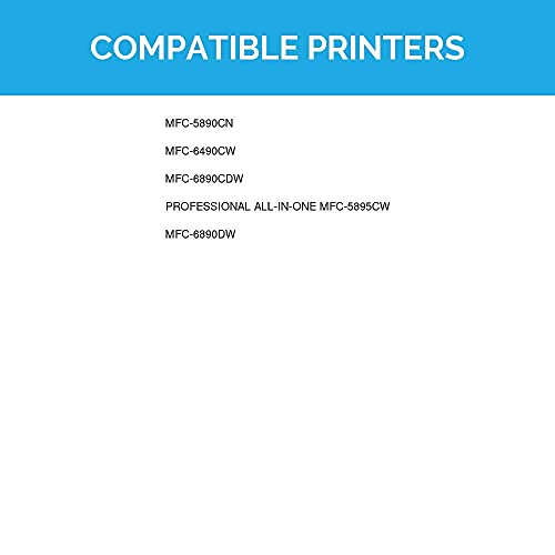 LD Compatible Ink Cartridge Replacement for Brother LC65C High Yield (Cyan)