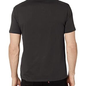 A|X ARMANI EXCHANGE Men's Gradient Logo Slim Fit T-Shirt, Black, S