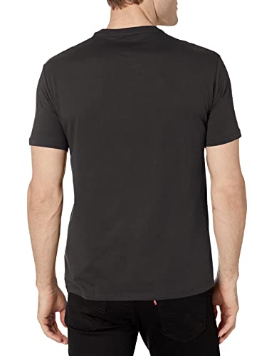 A|X ARMANI EXCHANGE Men's Gradient Logo Slim Fit T-Shirt, Black, S