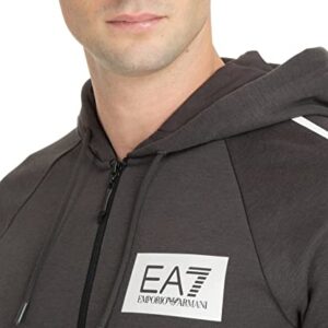 Emporio Armani EA7 men tracksuit black - grey M