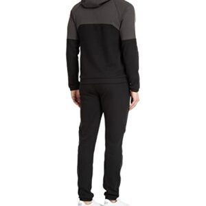 Emporio Armani EA7 men tracksuit black - grey M