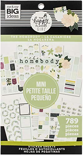 ME & MY BIG IDEAS Happy Planner STCKRS, Homebody, 789/Pkg