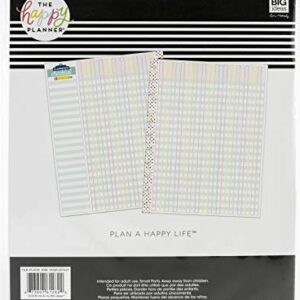 Me & My Big Ideas Happy Planner Big Full Sheet Fill Paper 40/Pkg-Classroom Checklist, Teacher