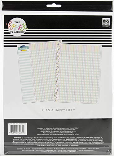 Me & My Big Ideas Happy Planner Big Full Sheet Fill Paper 40/Pkg-Classroom Checklist, Teacher