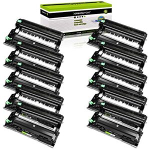 greencycle compatible drum unit replacement for brother dr730 dr-730 use for dcp-l2550dw hl-l2350dw hl-l2395dw hl-l2390dw hl-l2370dw mfc-l2710dw printer (black, 10-pack)