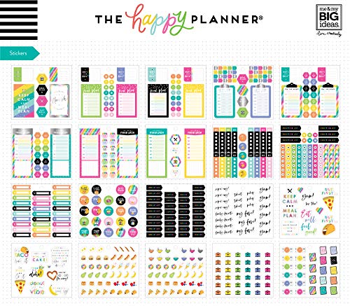 me & my BIG ideas The Happy Planner - Multi Accessory Pack - Meal Planner