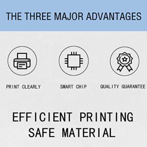 4 Pack(1BK+1C+1M+1Y) TN-433 Toner Compatible for Brother TN433BK TN433C TN433M TN433Y HL-L8260CDW L8360CDW L8360CDWT DCP-L8410CDW MFC-L8610CDW L8690CDW Printer Ink Toner Cartridge by Pddtoner