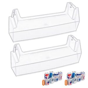 [2 pack] upgraded w11239961 refrigerator door shelf bin replacement compatible with whirlpool refrigerator door shelf parts w10900538, ps12578777, wrs315sdhm01, wrs321sdhz01, wrs315sdhz08,wrs325sdhz01