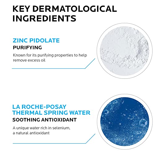 La Roche-Posay Effaclar Purifying Foaming Gel Cleanser for Oily Skin, pH Balancing Daily Face Wash, Oil Free and Soap Free