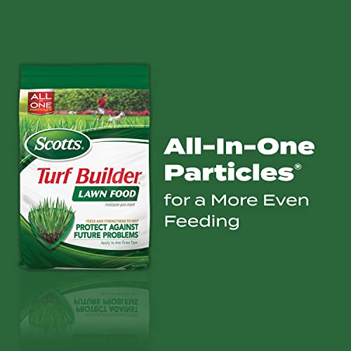 Scotts Turf Builder Lawn Food - Fertilizer for All Grass Types, 5,000 sq. ft., 12.5 lbs.