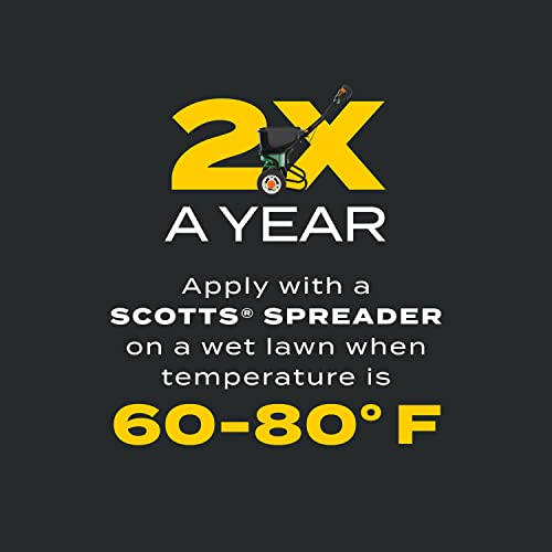 Scotts Turf Builder Triple Action - Combination Weed Control, Weed Preventer, and Fertilizer, 50 lbs., 10,000 sq. ft.