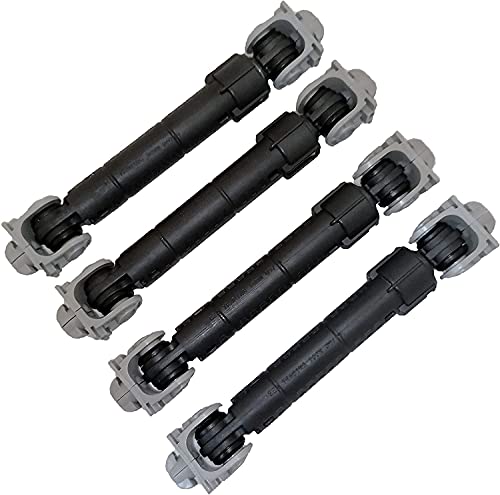 8182703 Washer Shock Absorber Replacement for Whirlpool, Maytag, Kenmore/Sears, Kitchen Aid Washers 8181646 - PS989596 - AP3868181-4 Pack - 1 Year Warranty