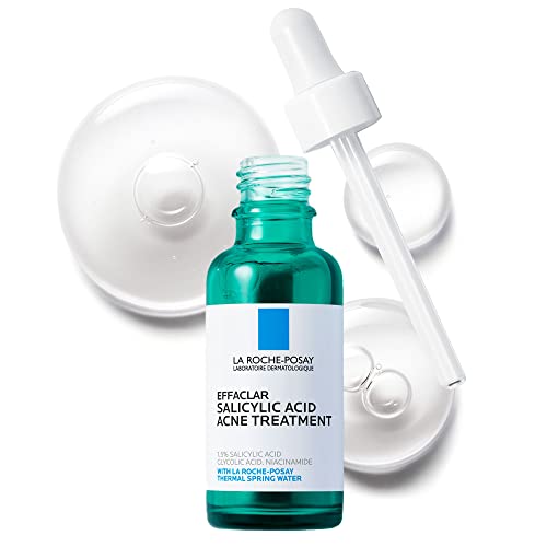 La Roche Posay Effaclar Salicylic Acid Acne Treatment to Minimize Pores, Clear Acne Blemishes and Post Acne Marks