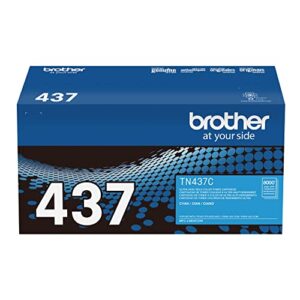 Brother Genuine TN437C Ultra High Yield Cyan Toner Cartridge