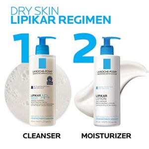 La Roche-Posay Lipikar Daily Repair Moisturizing Cream, Fragrance Free Body Moisturizer with Shea Butter, Body Lotion for Dry Skin, Moisturizing for Sensitive Skin