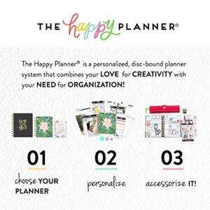 The Happy Planner Classic Pen Case - Journaling & Planner Accessories - Whatever! Theme - Zippered Pouch - School Supplies