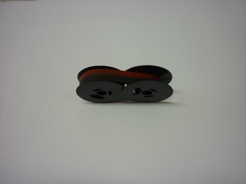 Brother Opus 885, Opus 888 and Others Typewriter Ribbon, Black and Red, Compatible, Twin Spool
