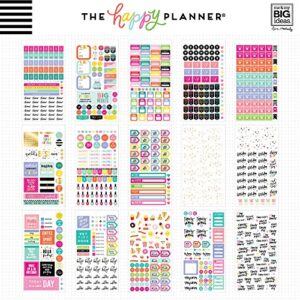 me & my BIG ideas Sticker Value Pack for Mini Planner - The Happy Planner Scrapbooking Supplies - Mom Theme - Multi-Color & Gold Foil - Great for Projects & Albums - 30 Sheets, 1529 Stickers Total