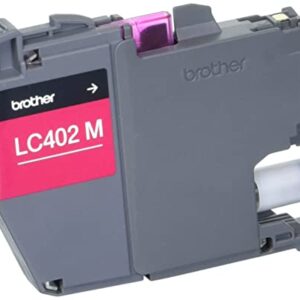 Brother Genuine LC402 3PK 3-Pack of Standard Yield Cyan, Magenta and Yellow Ink Cartridges