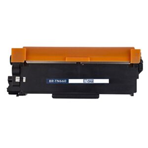 eSquareOne Compatible High Yield Toner Cartridge Replacement for Brother TN660 TN630 (Black, 1-Pack)