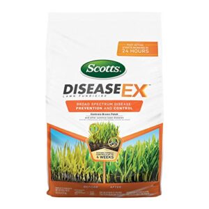 scotts diseaseex lawn fungicide – fungus control, fast acting, treats up to 5,000 sq. ft., 10 lb.