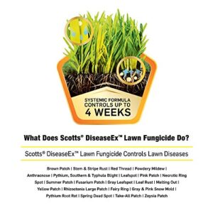 Scotts DiseaseEx Lawn Fungicide - Fungus Control, Fast Acting, Treats up to 5,000 sq. ft., 10 lb.