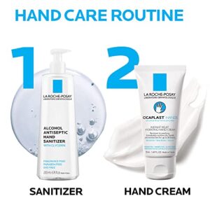 La Roche-Posay Cicaplast Hand Cream, Instant Relief Moisturizing Hand Lotion for Dry Hands, Shea Butter Lotion for Dry Cracked Hands, Non Greasy, Fragrance Free, 1.69 Fl Oz (Pack of 1)