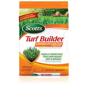 scotts turf builder summerguard lawn food with insect control, 13.35 lbs.