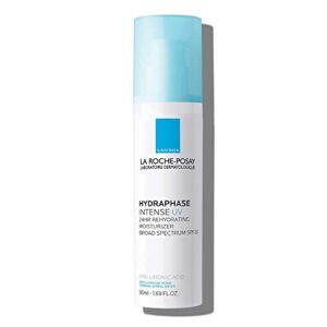 La Roche-Posay Hydraphase Intense UV Face Moisturizer SPF 20 with Hyaluronic Acid, Daily Moisturizer with SPF, Safe for Sensitive Skin, 1.69 Fl Oz