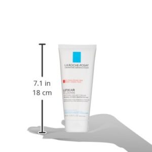 La Roche-Posay Lipikar Soothing Relief Eczema Cream, Face and Body Lotion For Eczema and Sensitive, Dry Skin, Moisturizer with Colloidal Oatmeal to Relieve Irritation