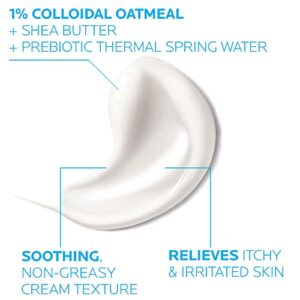 La Roche-Posay Lipikar Soothing Relief Eczema Cream, Face and Body Lotion For Eczema and Sensitive, Dry Skin, Moisturizer with Colloidal Oatmeal to Relieve Irritation