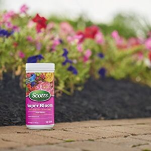 Scotts Super Bloom Water Soluble Plant Food, 2 lb - NPK 12-55-6 - Fertilizer for Outdoor Flowers, Fruiting Plants, Containers and Bed Areas - Feeds Plants Instantly