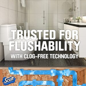 Scott 1000 Sheets Per Roll, 12 Toilet Paper Rolls, Bath Tissue