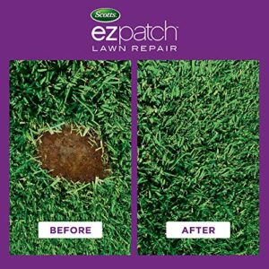 Scotts EZ Patch Lawn Repair For St. Augustine Lawns - 3.75 lb., Ready-to-use Mulch, and Fertilizer Lawn Repair, Repairs St. Augustinegrass, Does Not Contain Grass Seeds, Covers up to 85 sq. ft.