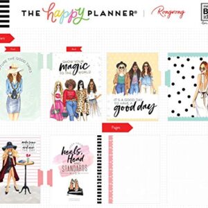 ME & MY BIG IDEAS HAPPY PLANNER NOTEBK B/W STRIPE