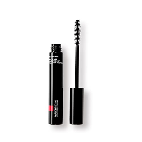 La Roche-Posay Toleriane Waterproof Mascara, Long-Lasting Volume and Length, Allergy-tested, Safe For Sensitive Skin, Black