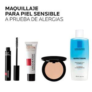 La Roche-Posay Toleriane Waterproof Mascara, Long-Lasting Volume and Length, Allergy-tested, Safe For Sensitive Skin, Black