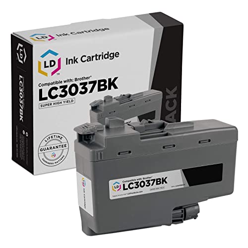 LD Compatible Ink Cartridge Replacement for Brother LC3037BK Super High Yield (Black)