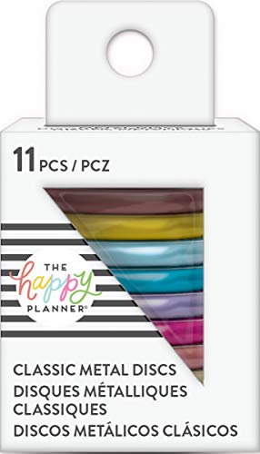 Me & My Big Ideas Happy Planner Medium Metal Expander Discs 11/Pkg-Rainbow