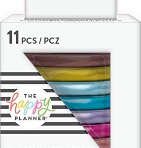 Me & My Big Ideas Happy Planner Medium Metal Expander Discs 11/Pkg-Rainbow