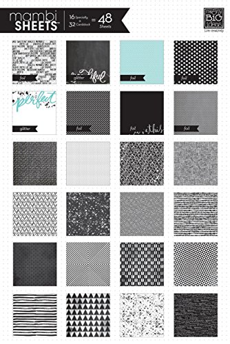 me & my BIG ideas Graphic Sheets, 12-Inch by 12-Inch