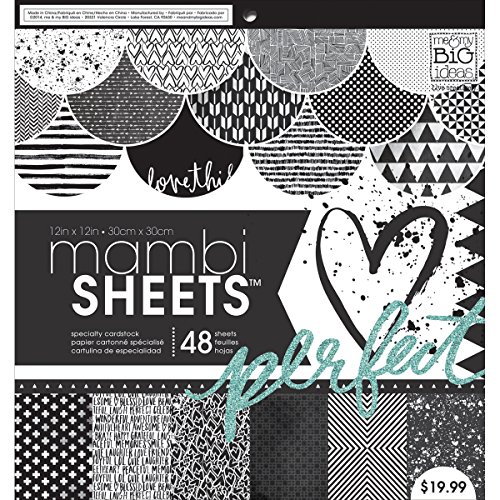 me & my BIG ideas Graphic Sheets, 12-Inch by 12-Inch