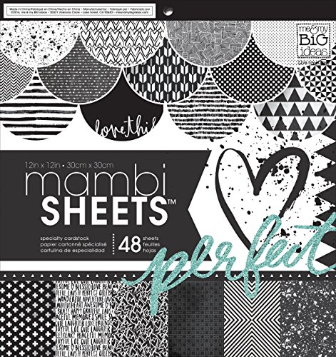 me & my BIG ideas Graphic Sheets, 12-Inch by 12-Inch