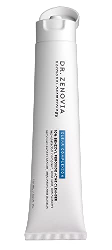 Dr. Zenovia 10% Benzoyl Peroxide Acne Cleanser - Hormonal Acne Treatment For Face and Body - Acne Face Wash Treatment For Sensitive Skin