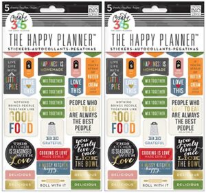 2-pack – me & my big ideas good food planner stickers