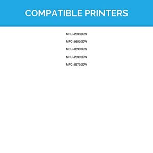 LD Products Compatible Ink Cartridge Replacement for Brother LC3017BK High Yield (Black) for use in MFC-J5330DW, MFC-J5335DW, MFC-J5730DW, MFC-J6530DW & MFC-J6930DW Printers