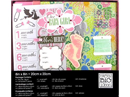 Me & My Big Ideas MAMBI 8x8 Baby Girl Boxed Album Kit